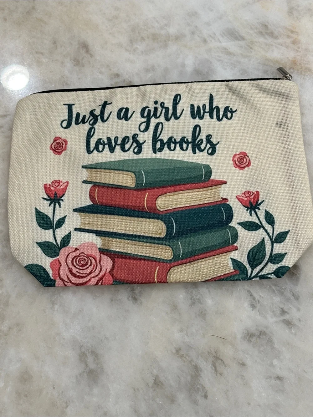 Canvas Pouch — Beige 